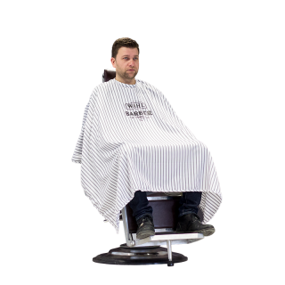 Wahl Barber Cape Pinstripes/пеньюар для барберов в полоску