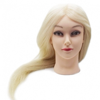 MelonPro Голова-манекен блондинка 50 см со штативом