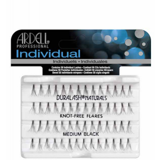 Пучки ресниц безузелковые Ardell Dura Lash Flare Medium Black средние черные