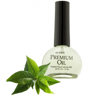 Масло для кутикулы с ароматом зеленого чая INM Premium Green Tea Cuticle Oil