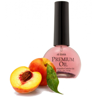 Масло для кутикулы с ароматом персика INM Premium Peach Oil 